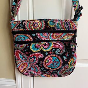 Vera Bradley triple zip hipster